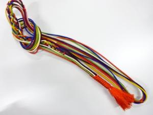 未使用品　正絹　手組帯締め